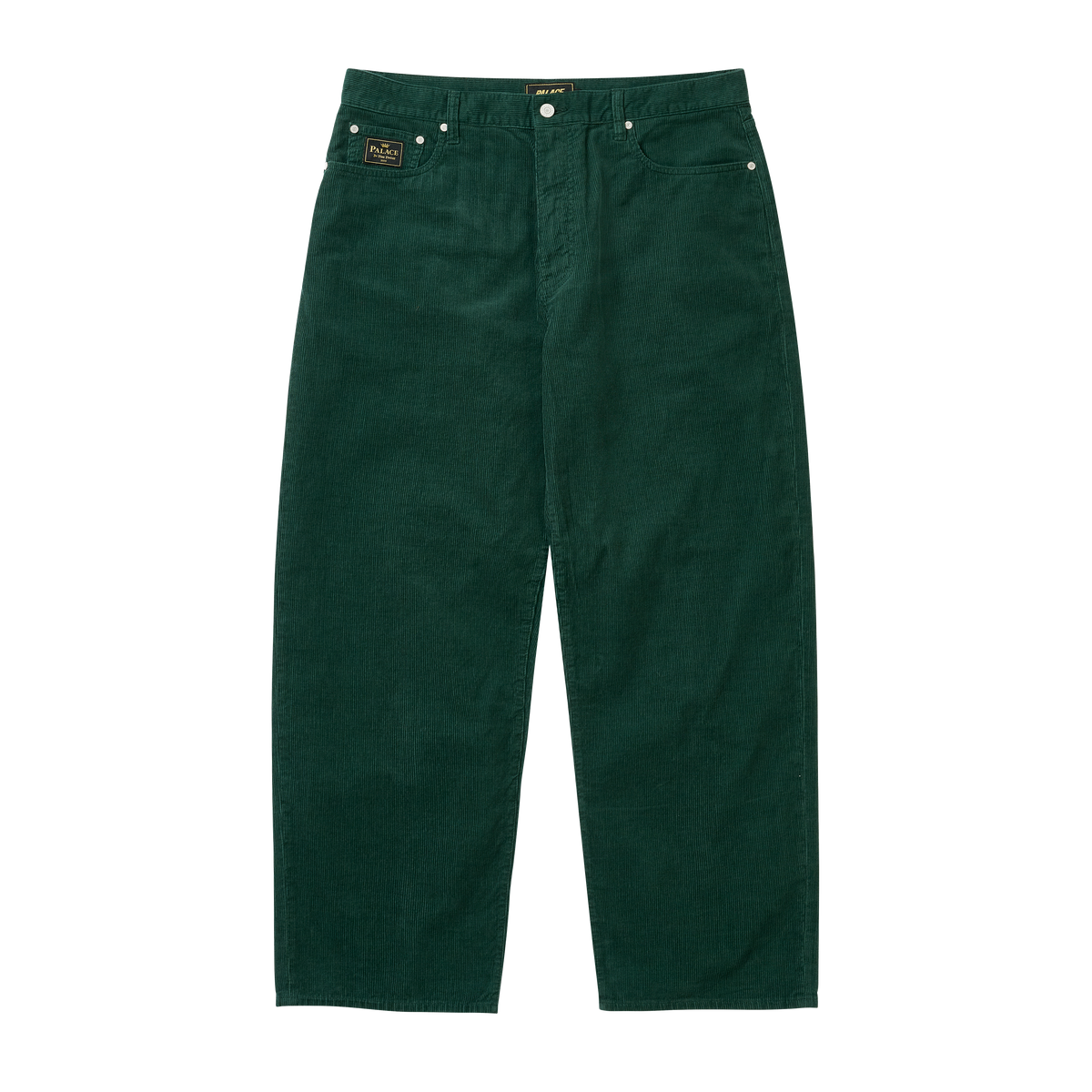 Palace Skateboards Baggy CORD P90 JEAN Green