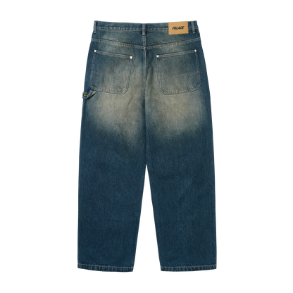 Palace Skateboards CARP JEAN DARK Distress WASH