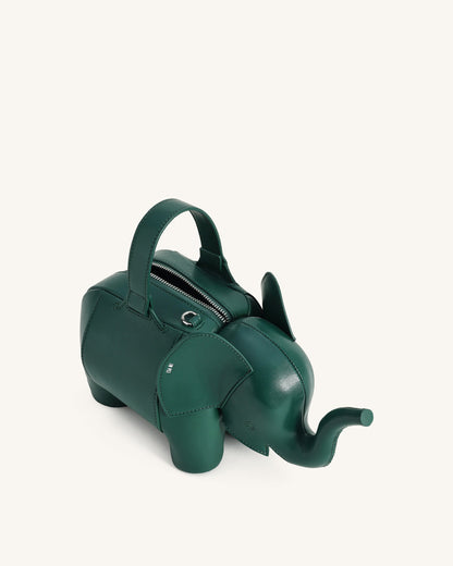 Jw Pei Claire Elephant Shaped Handbag Green
