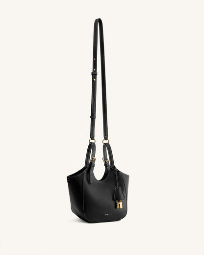 Jw Pei Ines Padlock Tote Bag Black