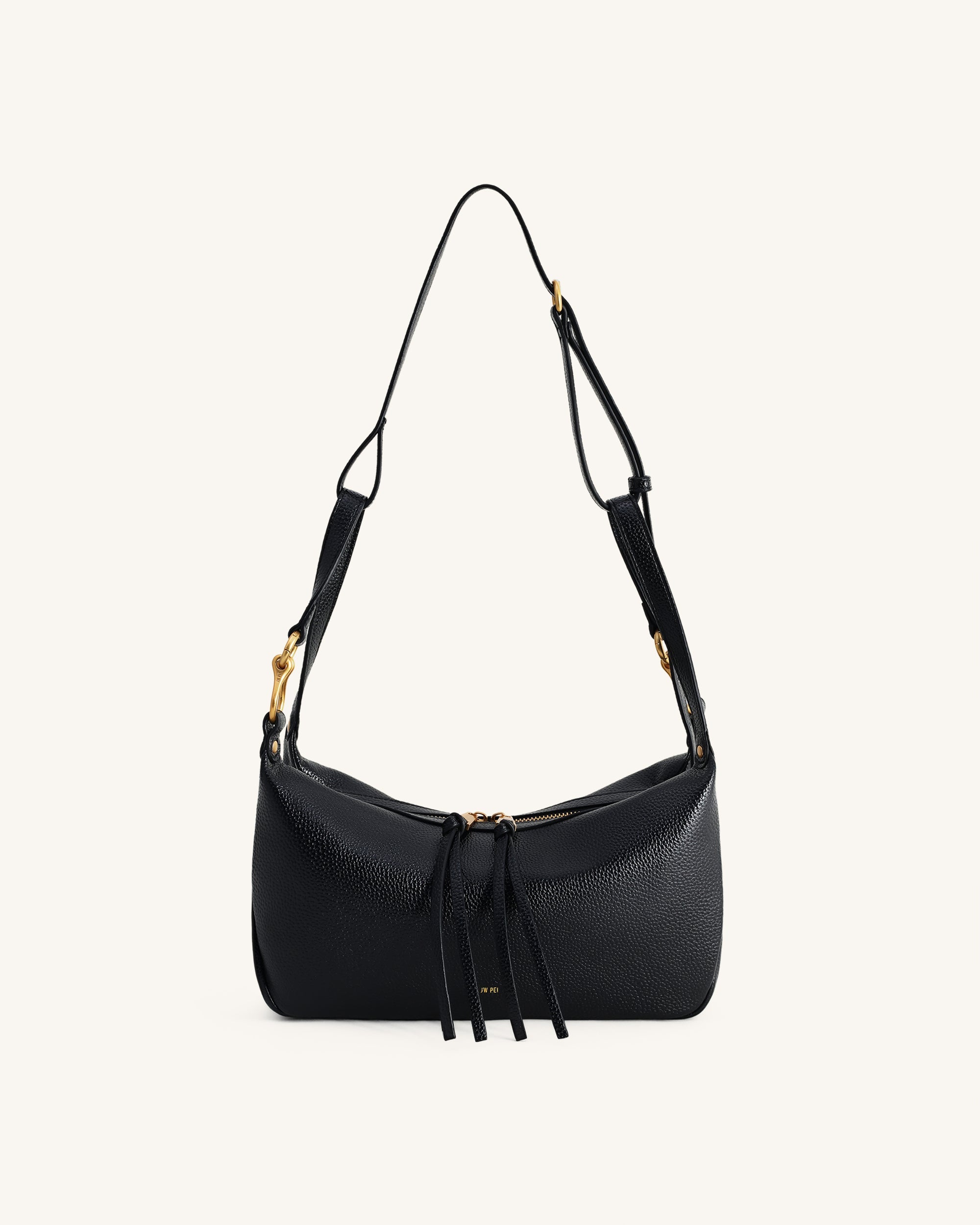 Jw Pei Selia Soft Grain Crossbody Bag Black