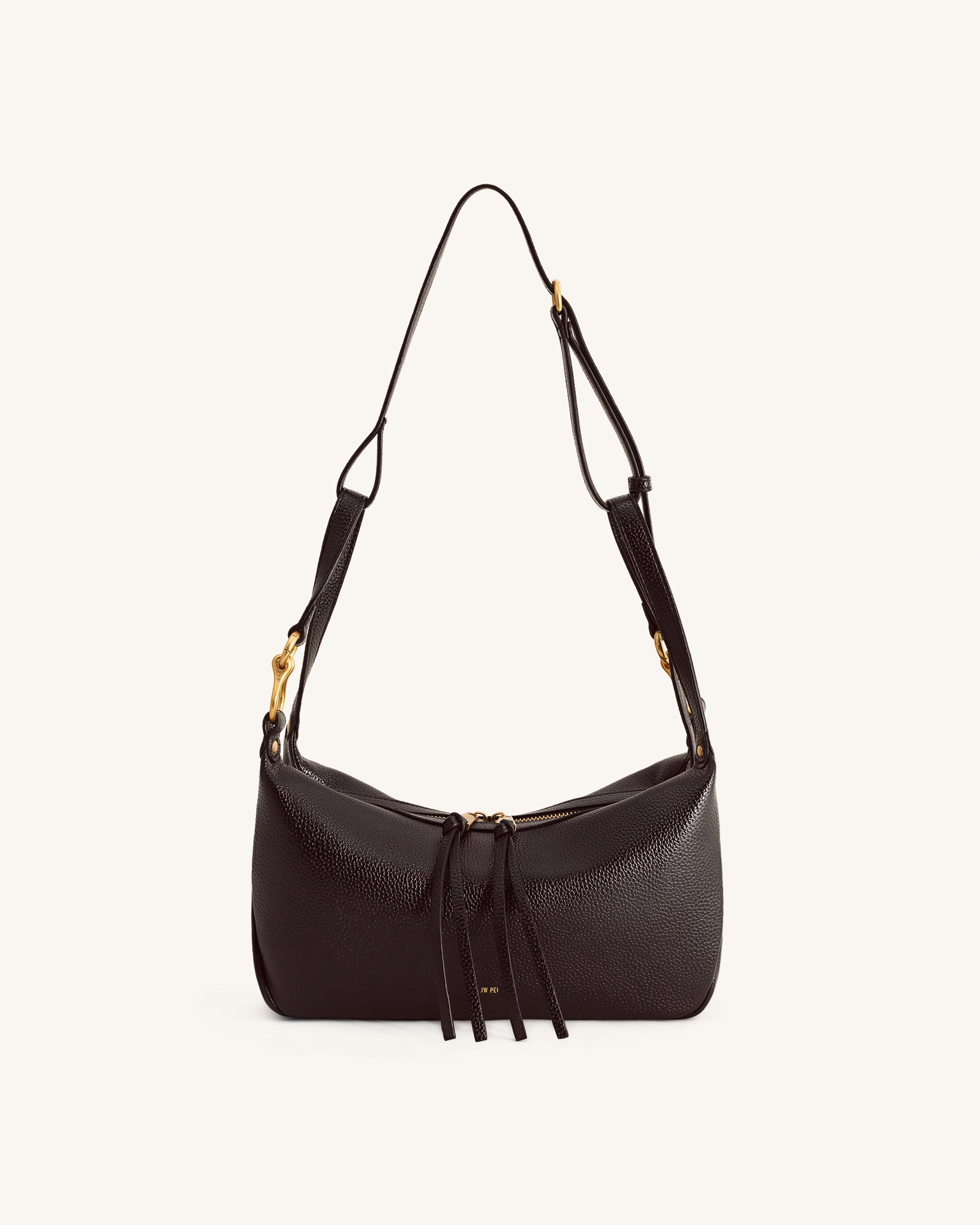 Jw Pei Selia Soft Grain Crossbody Bag Dark Brown