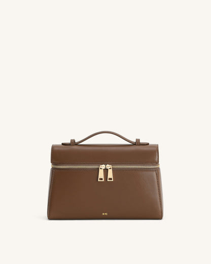 Jw Pei Thea Large Top Handle Bag Mocha Brown