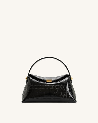 Jw Pei Talia Top Handle Bag Black Croc