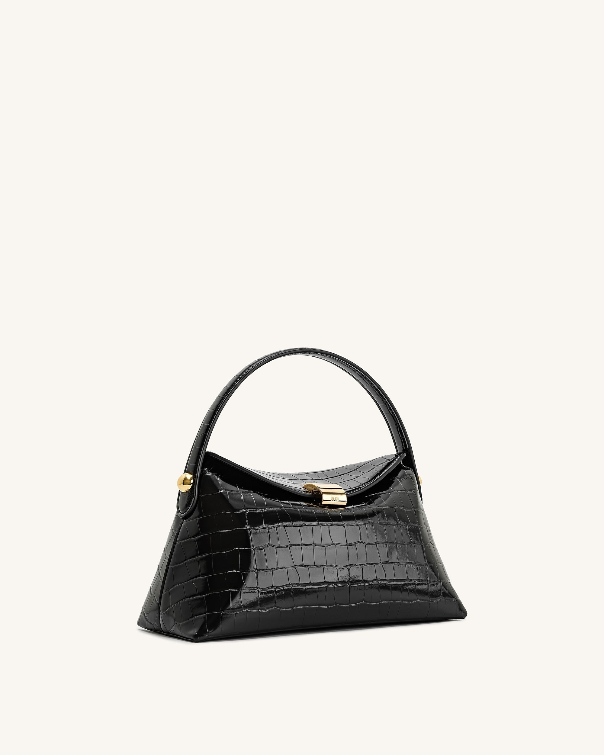 Jw Pei Talia Top Handle Bag Black Croc