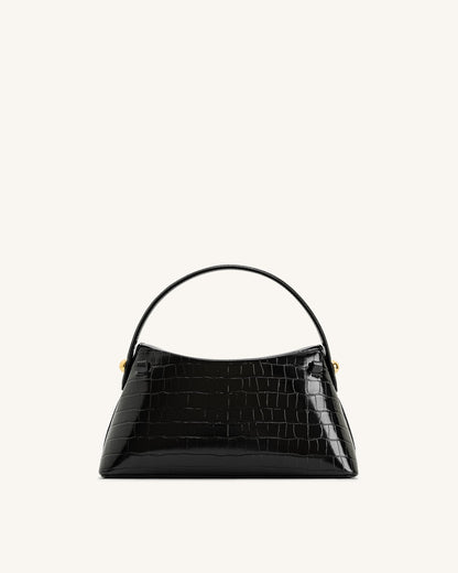 Jw Pei Talia Top Handle Bag Black Croc
