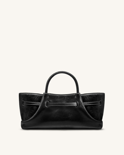 Jw Pei Maeve Dachshund Metal Charm Tote Bag Black
