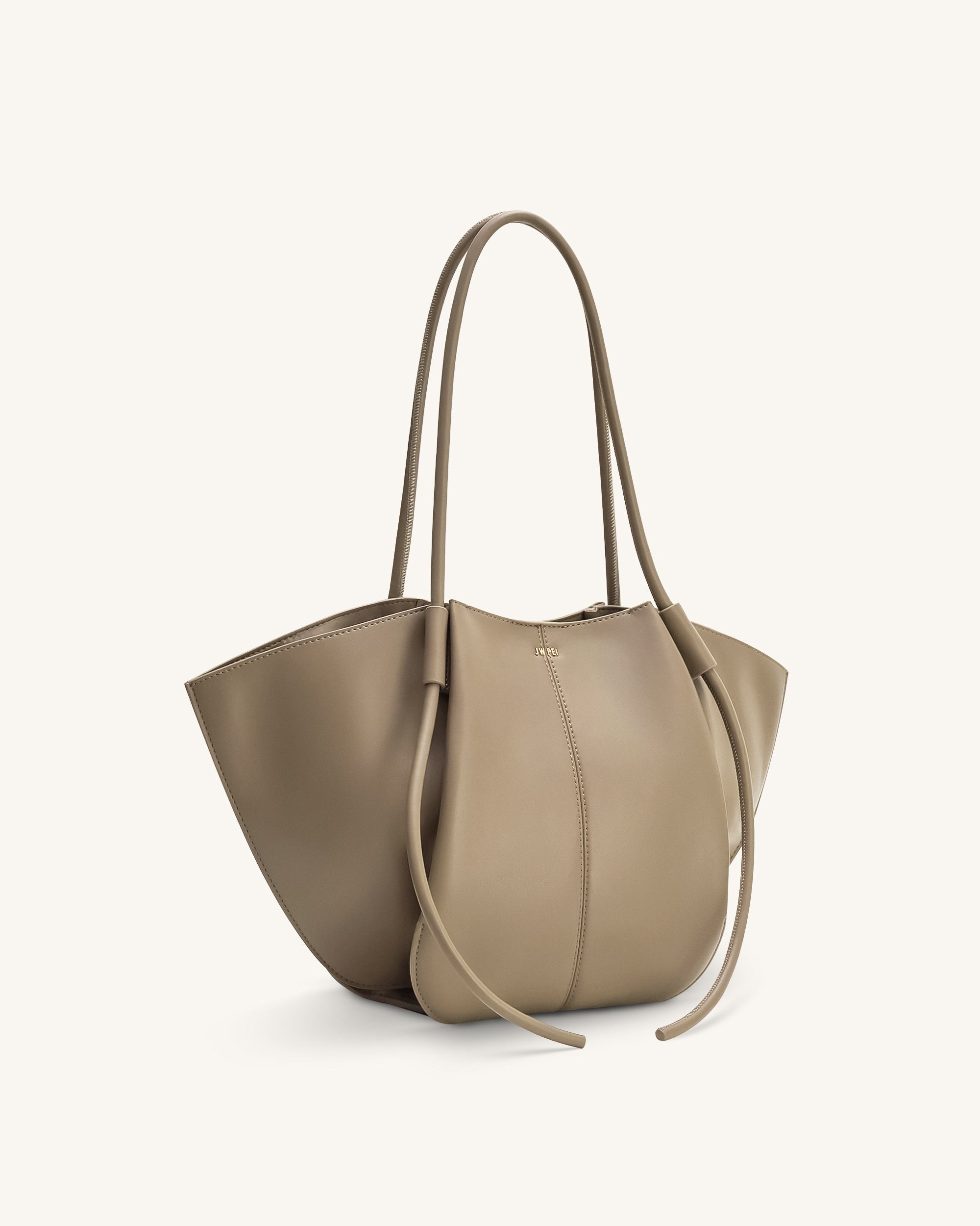 Jw Pei Nala Wide Tote Bag Taupe