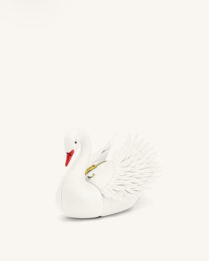 Jw Pei Alani Swan Shaped Crossbody Bag White
