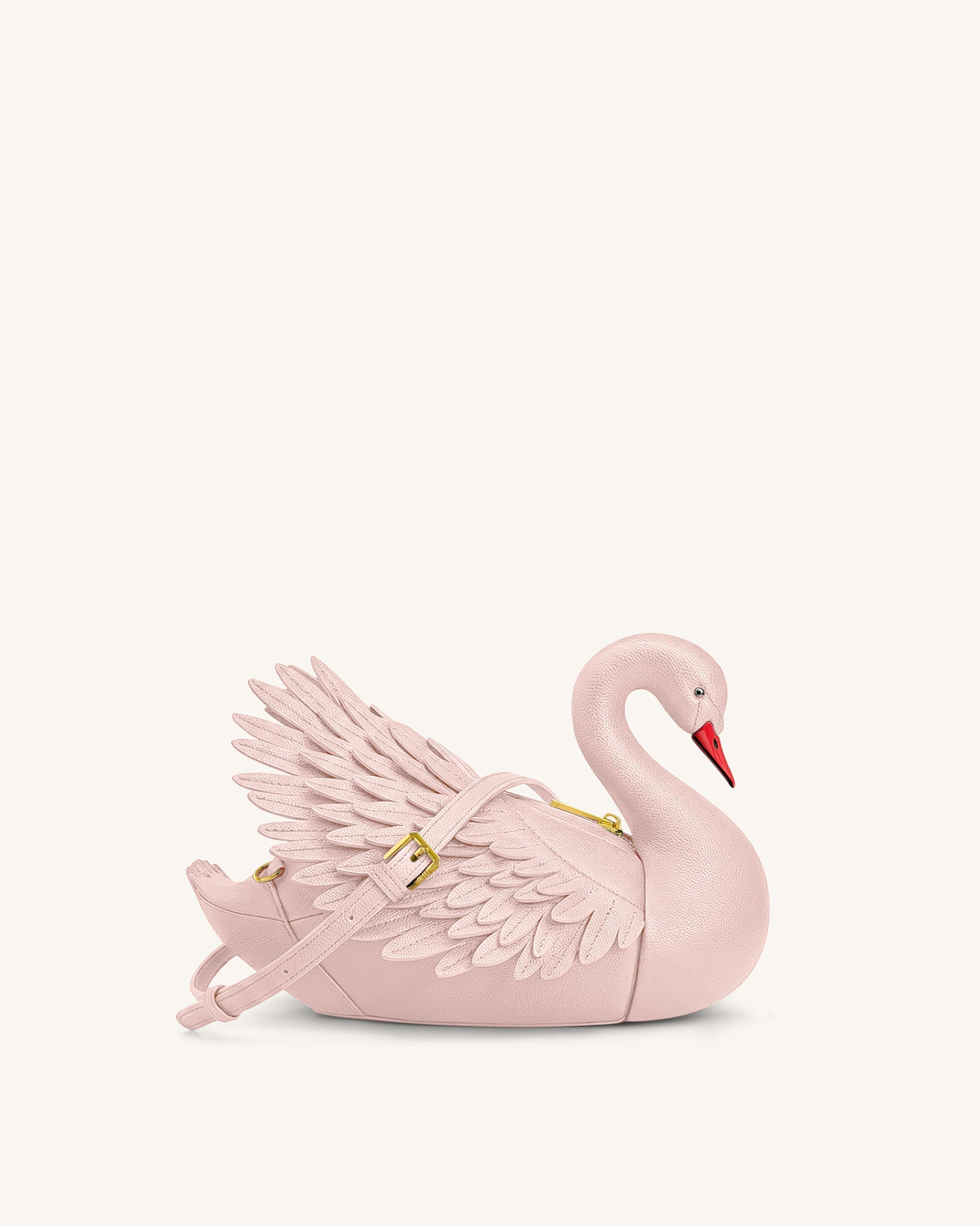 Jw Pei Alani Swan Shaped Crossbody Bag Light Pink