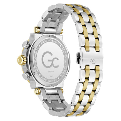 Gc Round 44mm Green Dial Analog Men Watch - Z75003G9