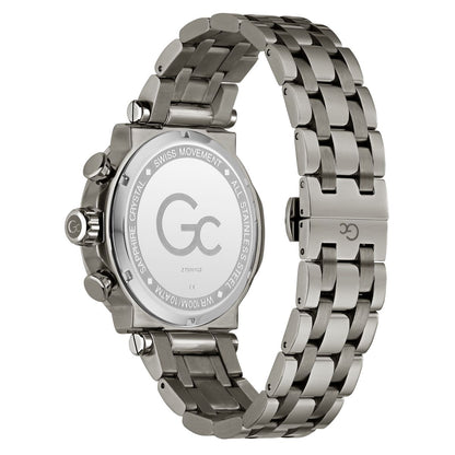 Gc Round 44mm Grey Dial Analog Men Watch - Z75001G2