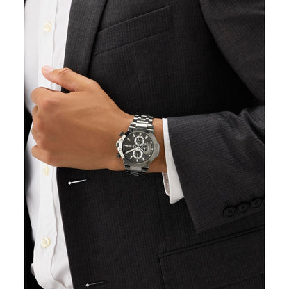 Gc Round 44mm Grey Dial Analog Men Watch - Z75001G2