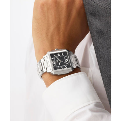 Gc Square 41mm Black Dial Analog Men Watch - Z74001G4