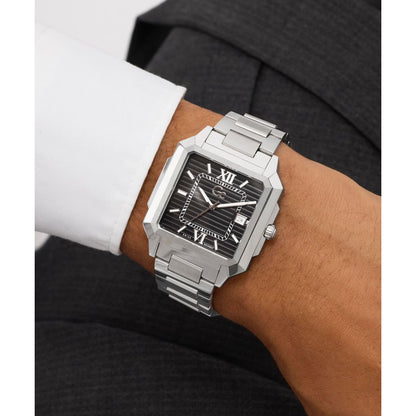 Gc Square 41mm Black Dial Analog Men Watch - Z74001G4