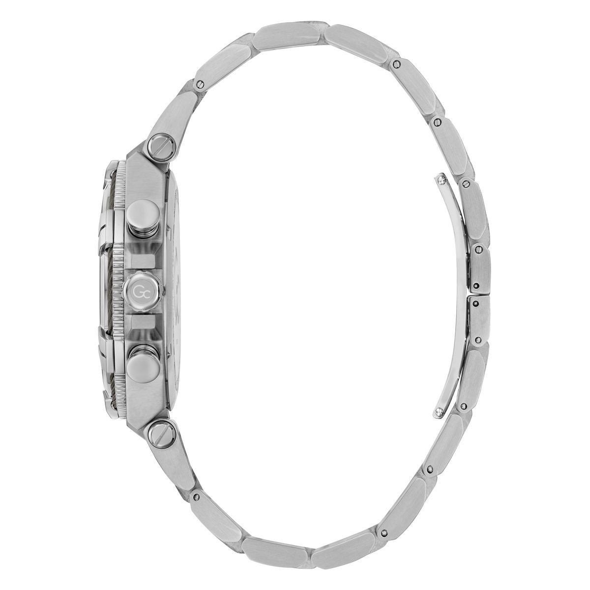 Gc Round 44mm Black Dial Analog Men Watch - Z76001G2