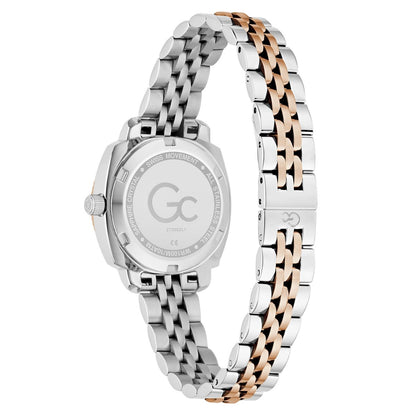 Gc Square 28mm White Dial Analog Women Watch - Z73002L1