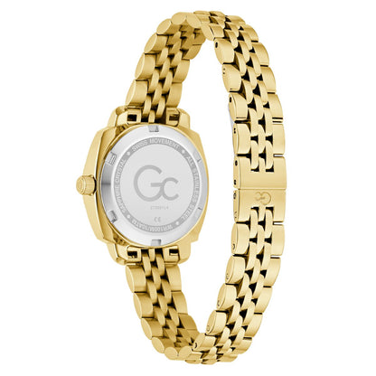 Gc Square 28mm Brown Dial Analog Women Watch - Z73001L4