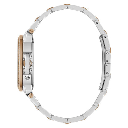 Gc Round 36mm White Dial Analog Women Watch - Z69002L1