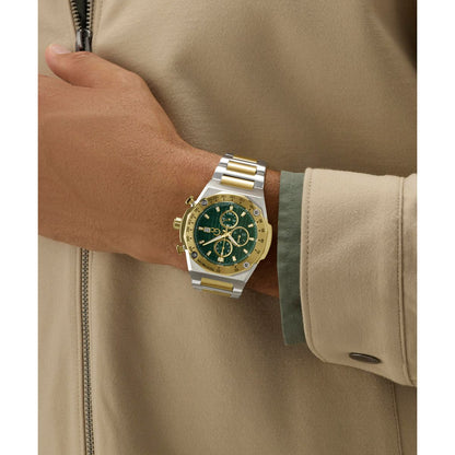 Gc Round 45mm Green Dial Analog Men Watch - Z68006G9