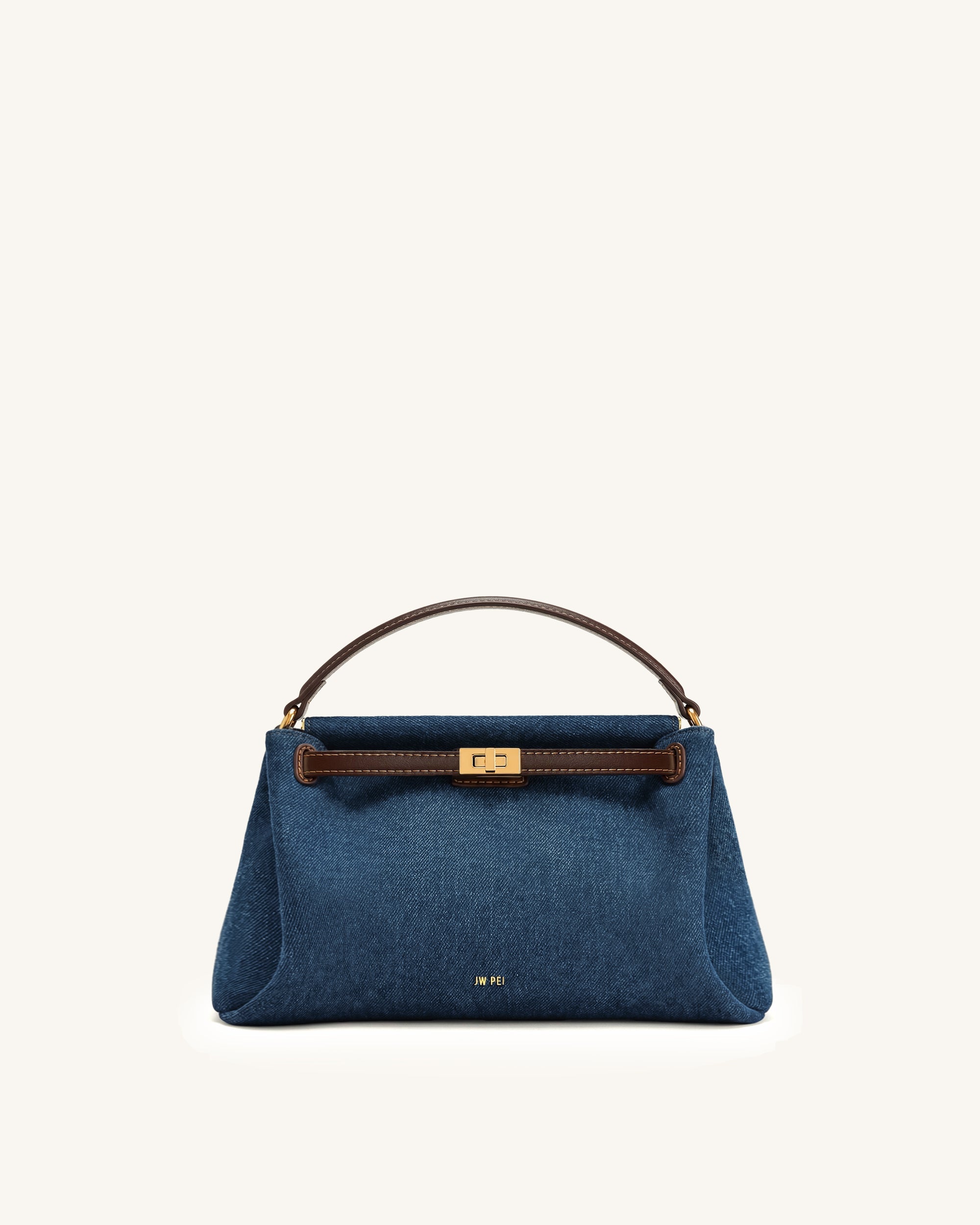 Jw Pei Carmen Top Handle Bag Blue Denim