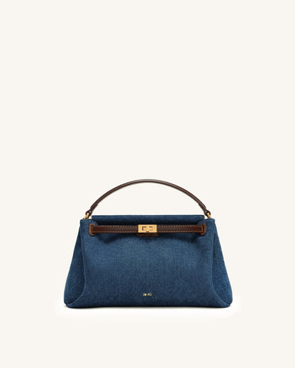 Jw Pei Carmen Top Handle Bag Blue Denim