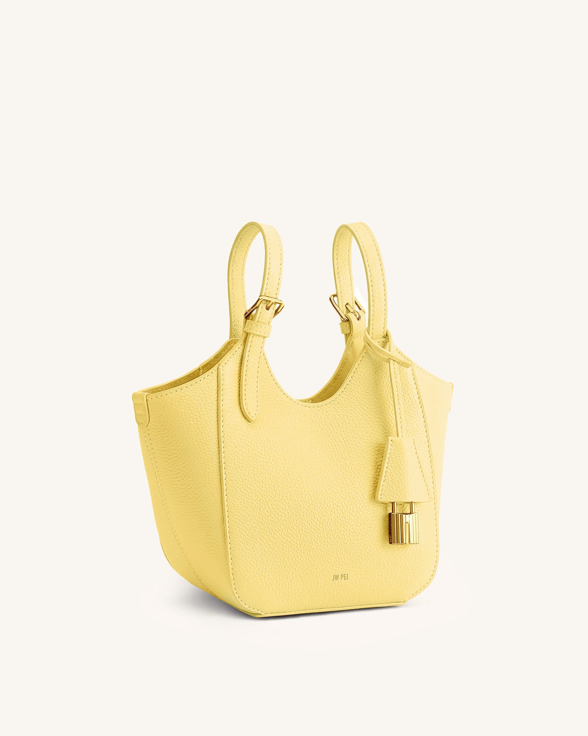 Jw Pei Ines Padlock Tote Bag Yellow