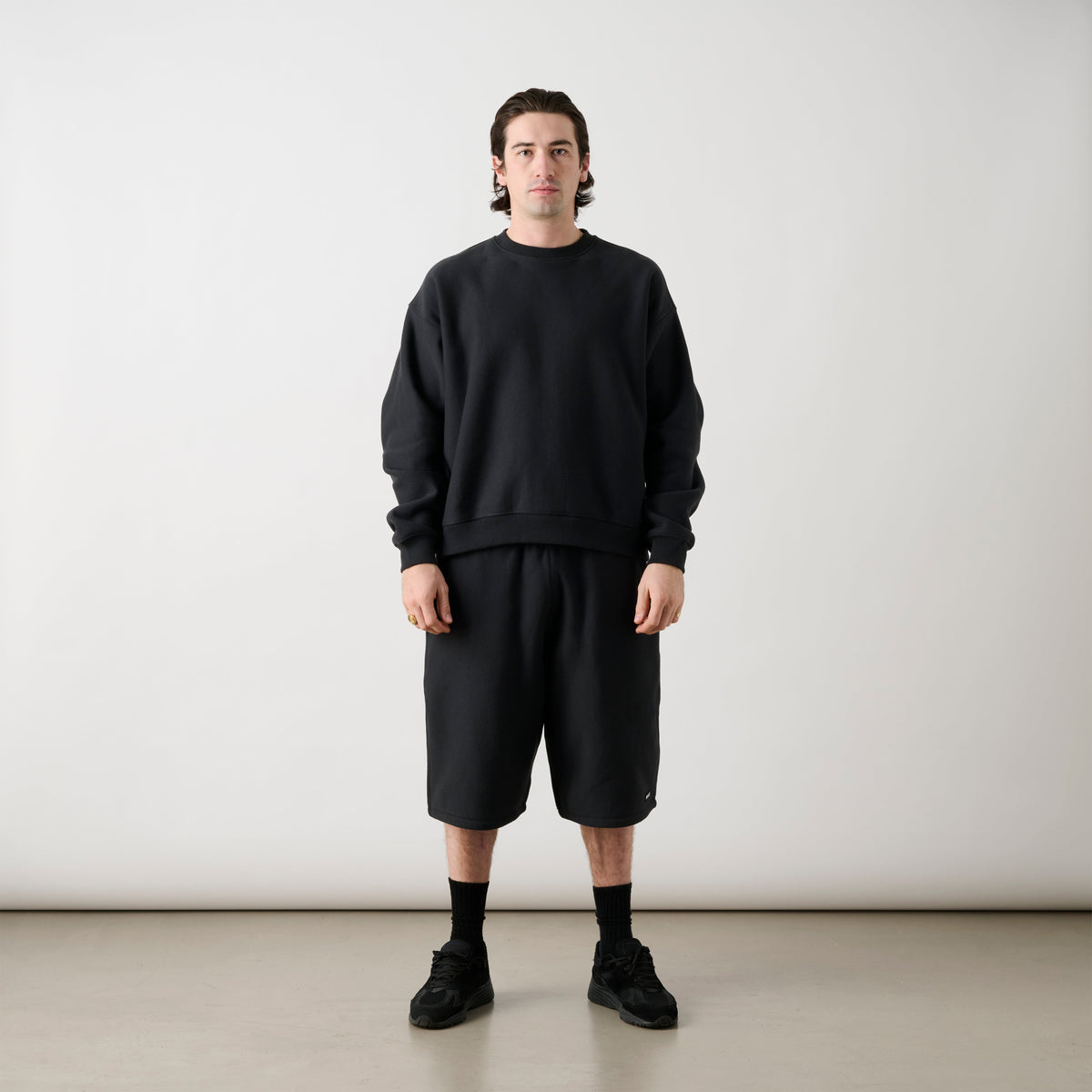 Palace Skateboards Unisex CREW Black