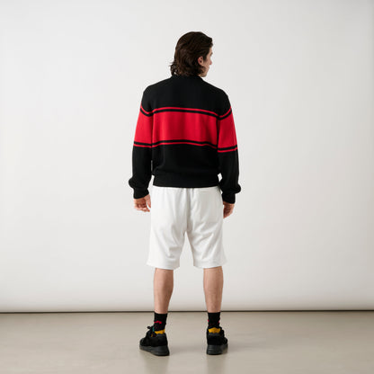 Palace Skateboards College Stripe KNIT Black