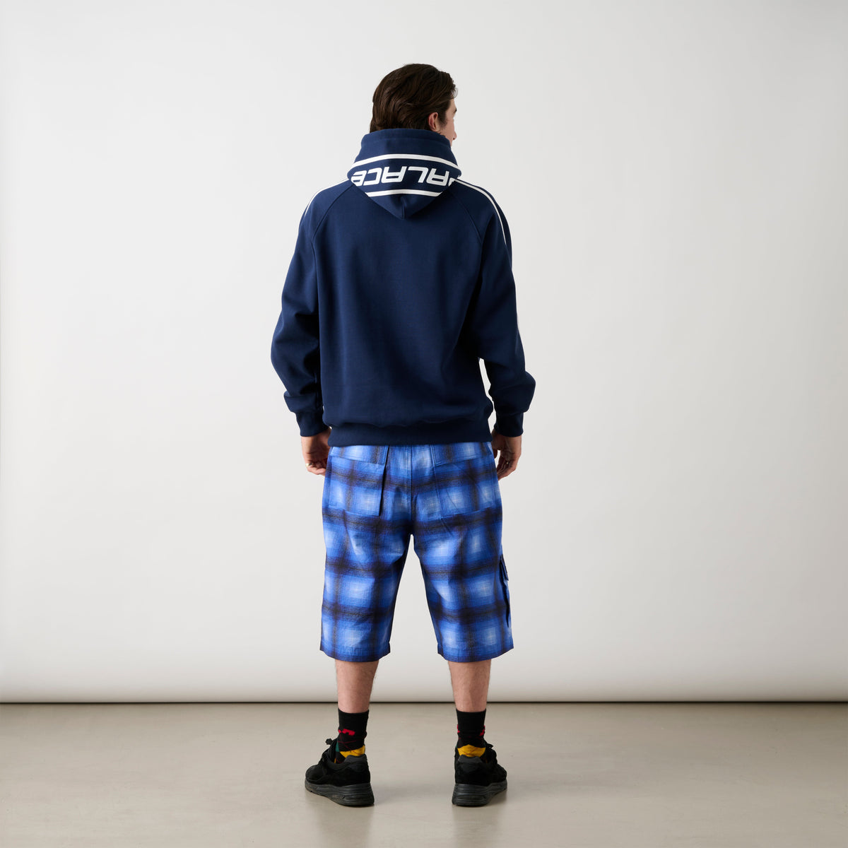 Palace Skateboards Runner HOOD NAVY