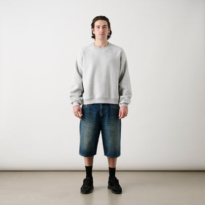 Palace Skateboards Baggy JEAN Short DARK Stone WASH