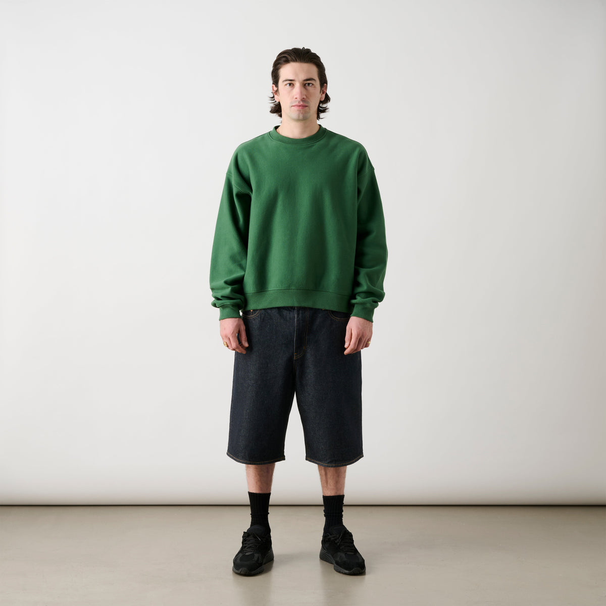 Palace Skateboards Unisex CREW Racey Green