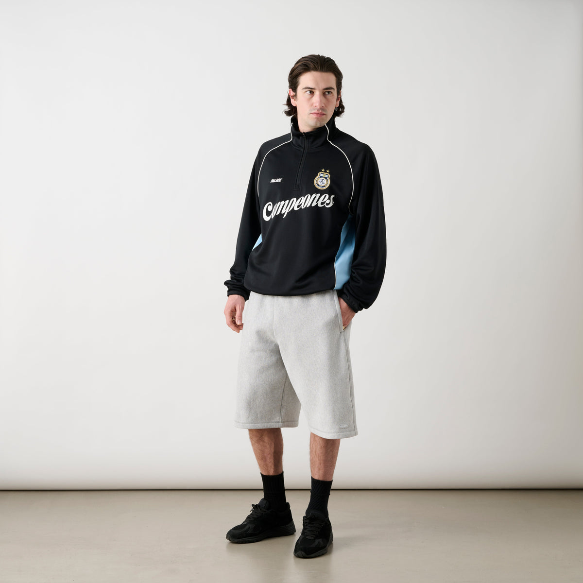 Palace Skateboards Unisex Short GREY MARL