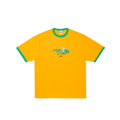 Palace Skateboards Aglio E OLIO Ringer T-Shirt Black