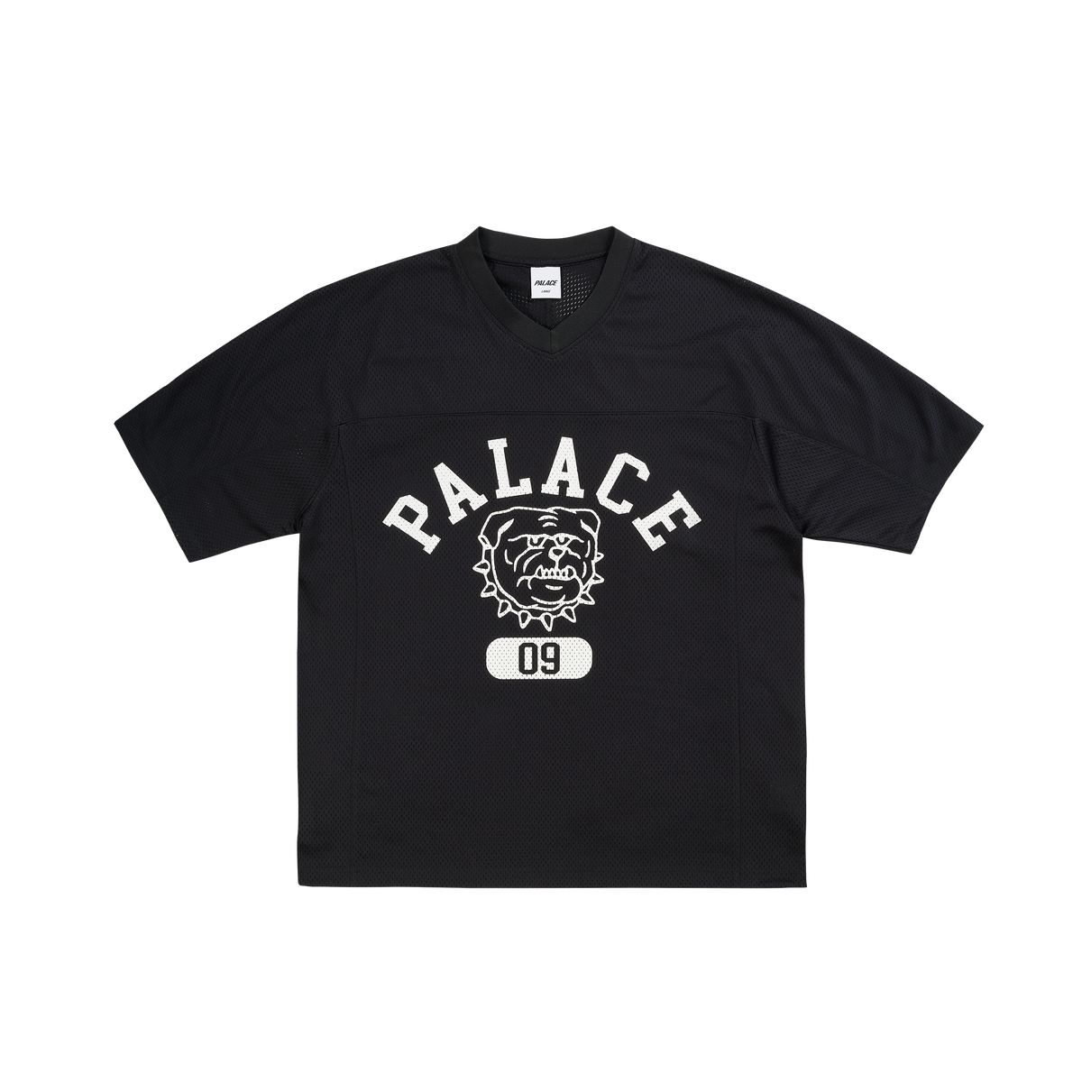 Palace Skateboards Bulldog MESH Jersey White