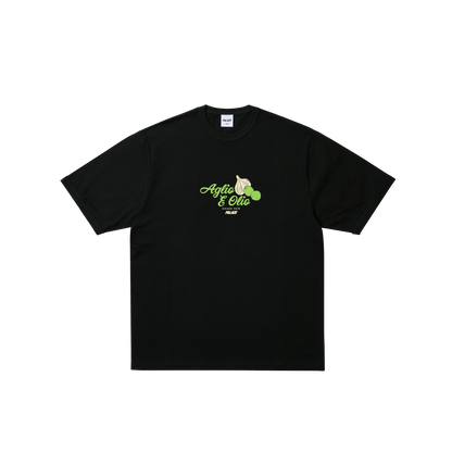 Palace Skateboards Aglio E OLIO Ringer T-Shirt Sunny Yellow