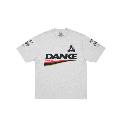 Palace Skateboards Danke T-Shirt GREY MARL