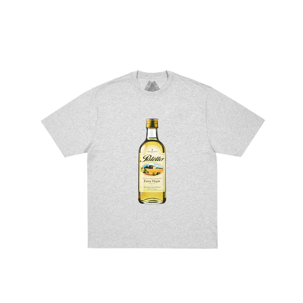 Palace Skateboards Extra Virgin T-Shirt GREY MARL