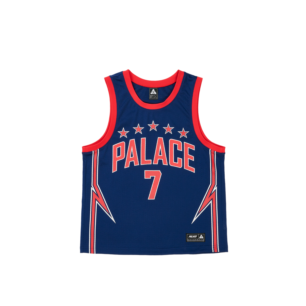 Palace Skateboards Lightning Basketball VEST NAVY / RED