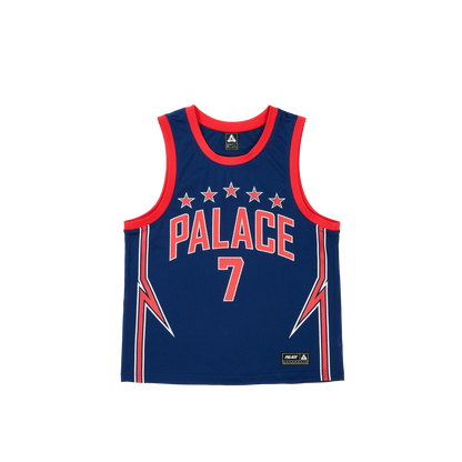 Palace Skateboards Lightning Basketball VEST NAVY / RED