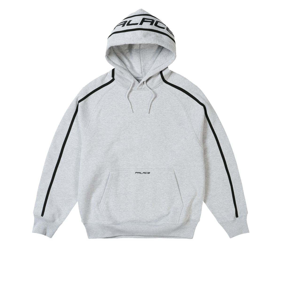 Palace Skateboards Runner HOOD GREY MARL