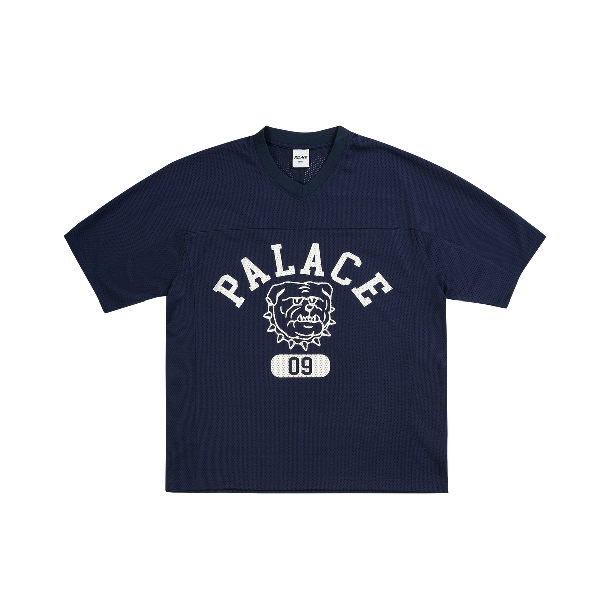 Palace Skateboards Bulldog MESH Jersey White