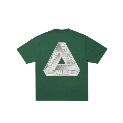 Palace Skateboards TRI Girders T-Shirt DEEP SEA BLUE