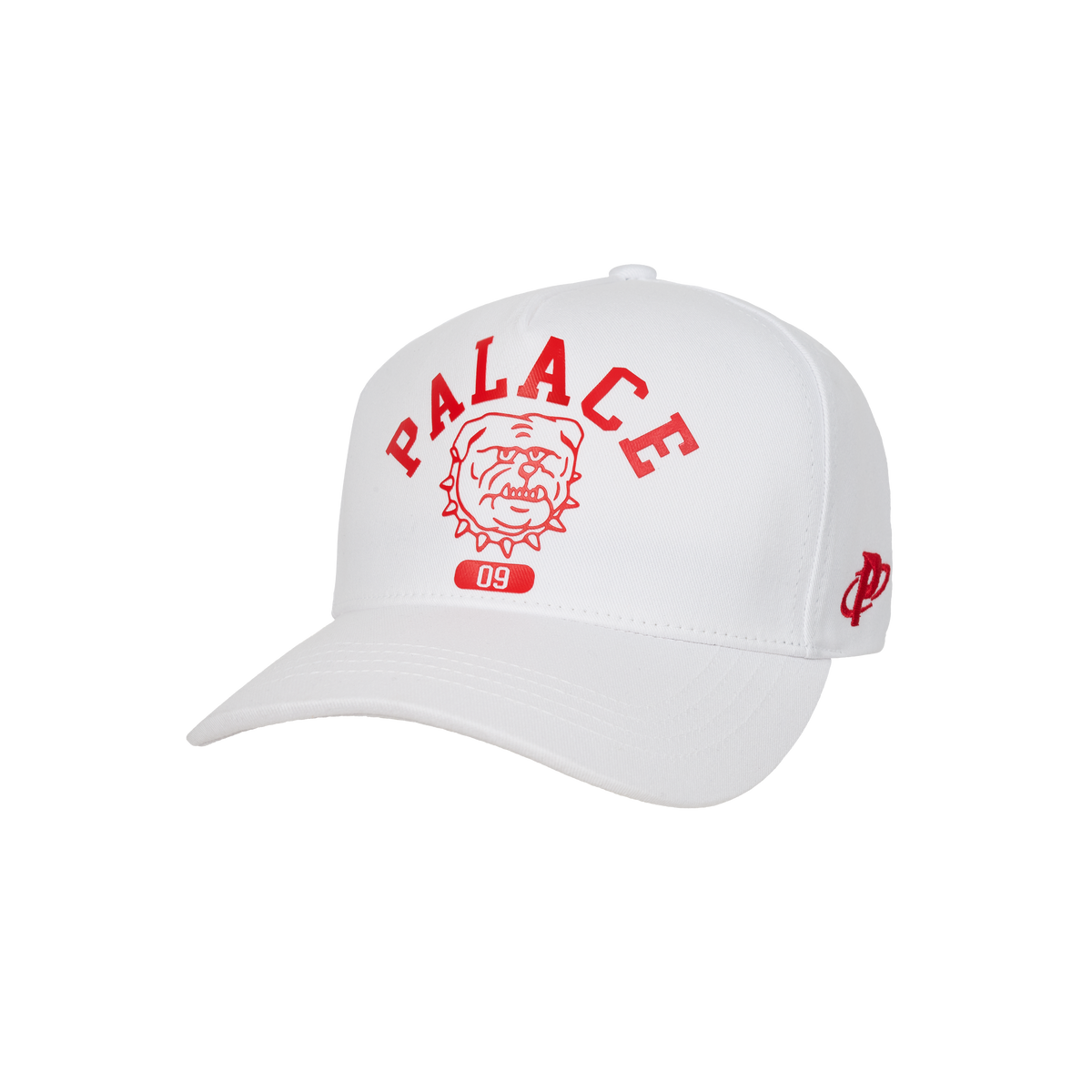 Palace Skateboards Bulldog P Frame 5-Panel Snapback Black