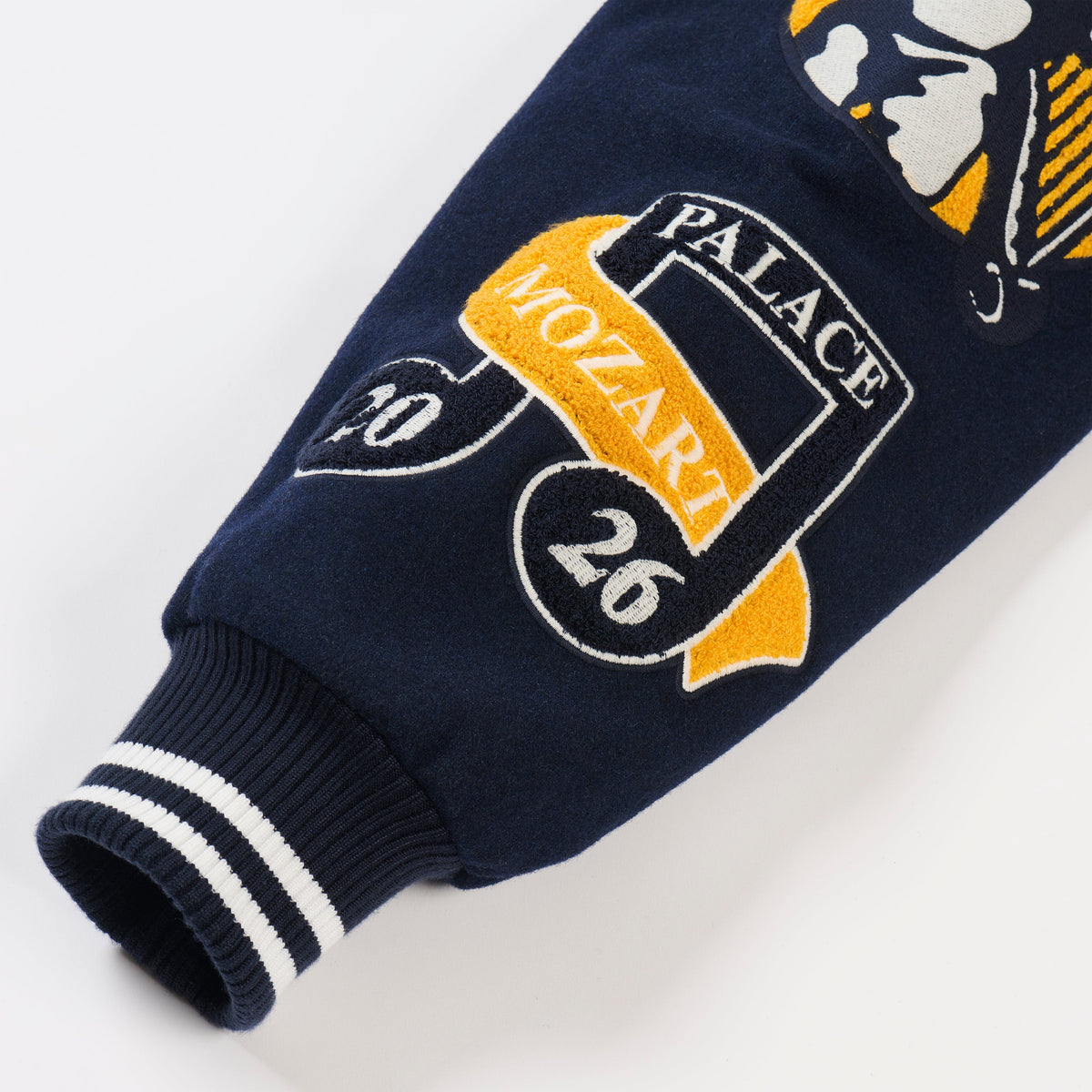 Palace Skateboards Wolfgang Varsity Jacket NAVY