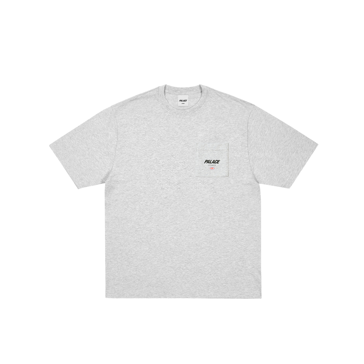 Palace Skateboards Location T-Shirt GREY MARL