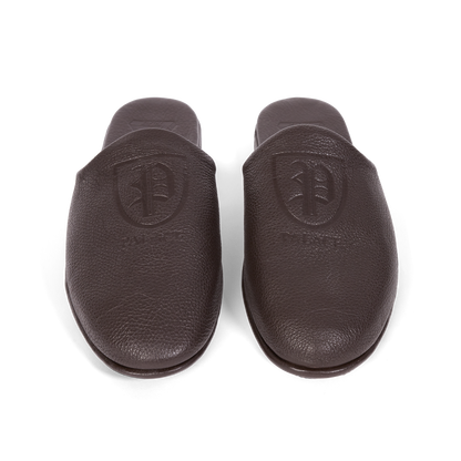 Palace Classic Leather Slipper Brown