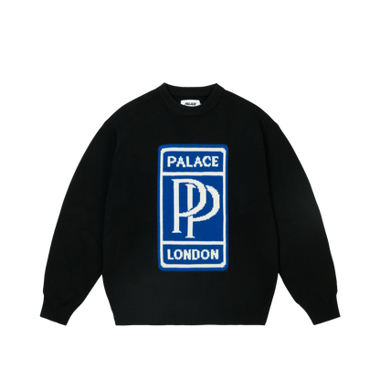 Palace Skateboards PP KNIT Black