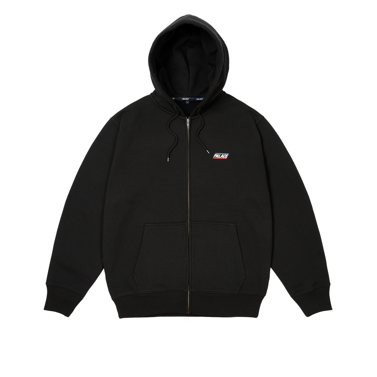 Palace Skateboards Basically a ZIP HOOD Black