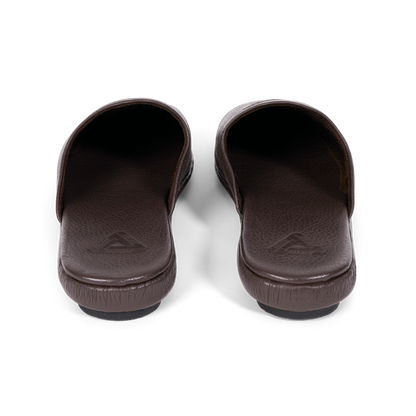 Palace Classic Leather Slipper Brown